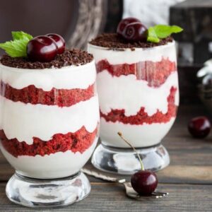 English trifle dessert
