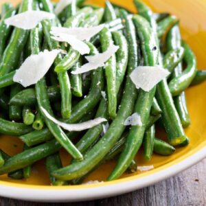 green beans Almondine