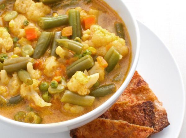 vegetable curry soup